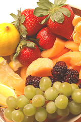 Image showing fruit  bowl salad