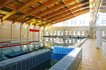 Image showing Swimming pool interior