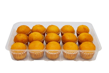 Image showing orange cakes