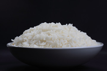 Image showing Cooked rice in a bowl