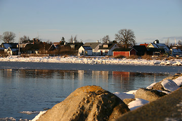 Image showing harbour in sweden