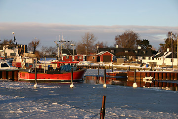 Image showing harbour in sweden