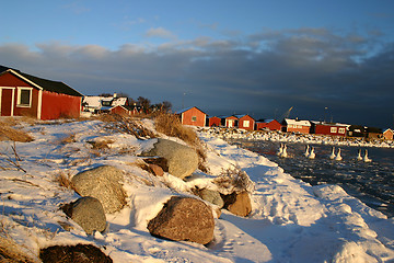 Image showing harbour in sweden