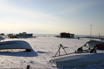 Image showing harbour in sweden