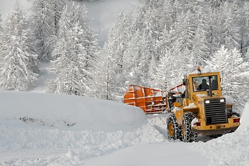 Image showing Winter road