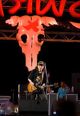 Image showing Carabao in concert in Satahip, Thailand