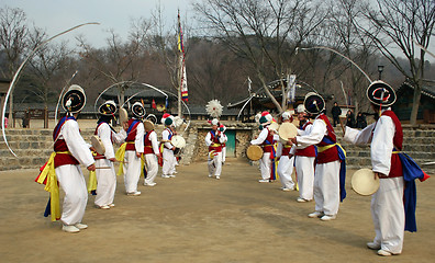 Image showing Farmers dance