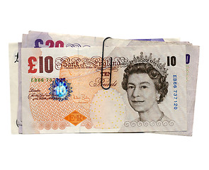 Image showing Pounds notes