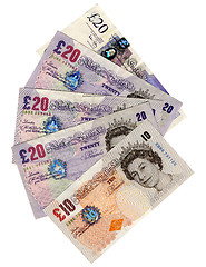 Image showing Pounds notes