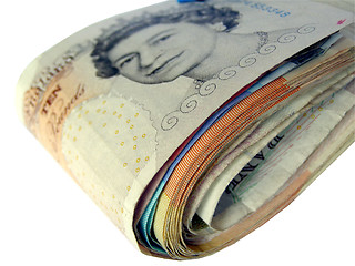 Image showing Pounds notes