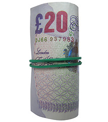 Image showing Pounds notes