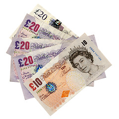 Image showing Pounds notes