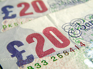 Image showing Pounds notes