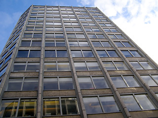 Image showing Modern brutalist architecture, London