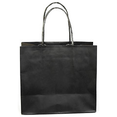 Image showing Black shopper bag