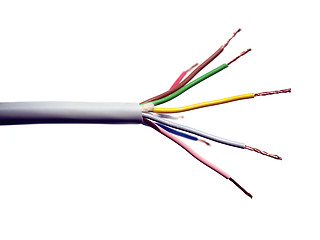 Image showing Electric wires