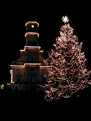 Image showing Christmas Tree In City 1