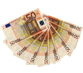 Image showing Euro notes