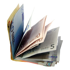 Image showing Euro notes