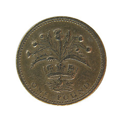 Image showing One Pound