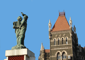 Image showing FLORA FOUNTAIN,MUMBAI