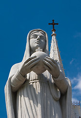 Image showing Statue of Mother Mary