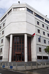 Image showing police administration building port of spain trinidad