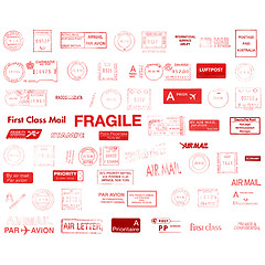 Image showing Postage meters