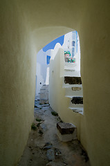 Image showing Santorini beautiful buildings