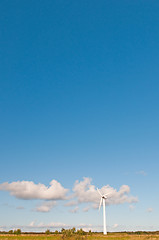 Image showing Windmill in nature