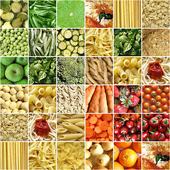 Image showing Food collage