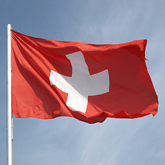 Image showing Flag of Switzerland