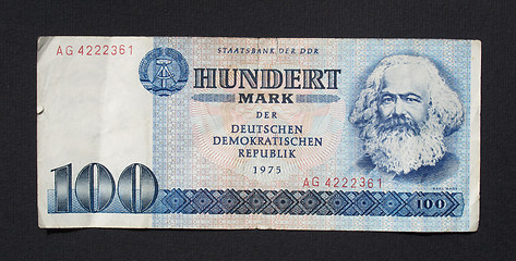 Image showing DDR banknote