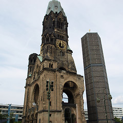 Image showing Bombed church, Berlin