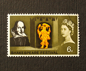 Image showing Shakespeare Festival Stamp