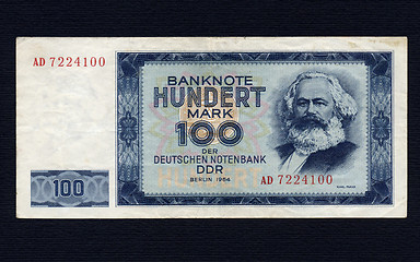 Image showing DDR banknote