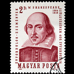 Image showing Shakespeare Stamp