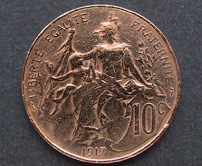 Image showing France coin