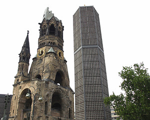 Image showing Bombed church, Berlin