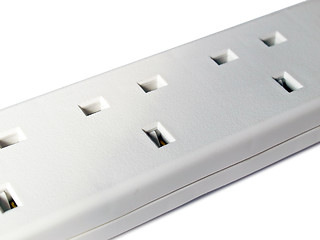 Image showing British plug socket