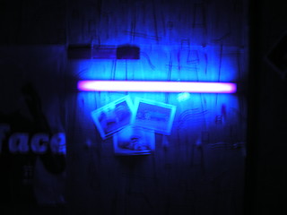 Image showing blue ultraviolet lamp