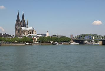 Image showing Koeln panorama