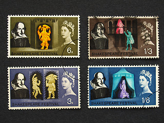 Image showing Shakespeare Festival Stamp