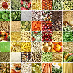 Image showing Food collage