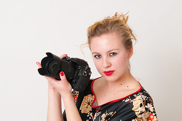 Image showing Attractive girl portrait