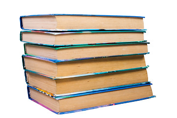 Image showing old books(clipping path included)