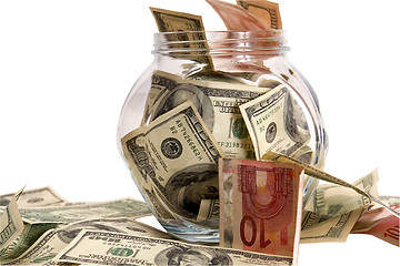 Image showing money jar