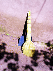 Image showing Broom for cleaning