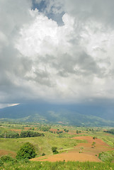 Image showing Cumulonimbus tropical mountain