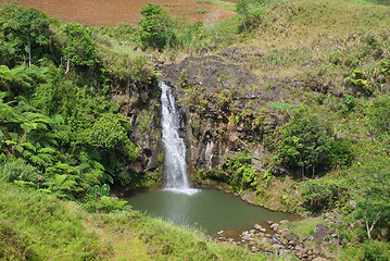 Image showing Canyon waterfall hole